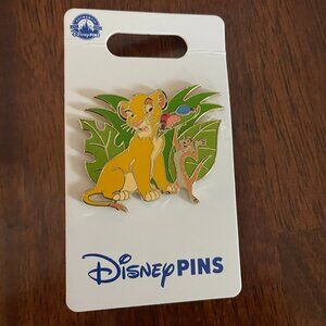 NEW! Disney The Lion King Baby Simba and Timon Collectible Enamel Pin!